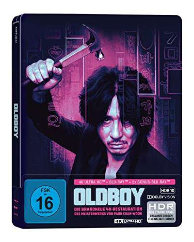 Oldboy 4K UHD + Blu-ray Steelbook [Amazon]