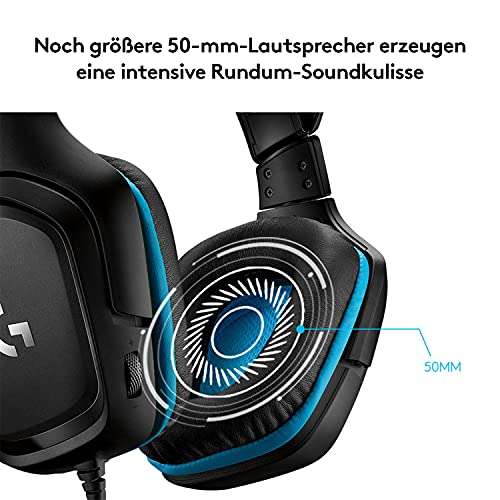 Logitech G432 kabelgebundenes Gaming-Headset über Amazon Prime