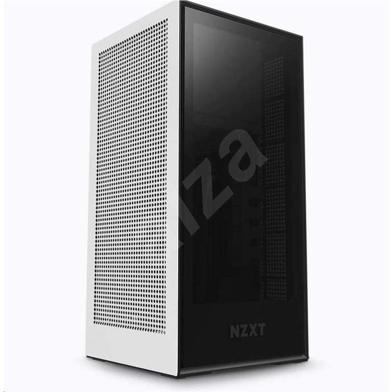 NZXT H1 Matte White CA-H16WR ITX PC Gehäuse Inklusiv AIO und 650w Netzteil