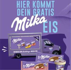Milka Sampling Tour: GRATIS Eis probieren in ganz Deutschland (BW,Hessen,MV,NRW & Niedersachsen)