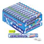 Mentos Kaubonbons Mint, Dragees mit Pfefferminz-Geschmack, Spearmint oder Erdbeere-Mix 40 Rollen (Prime Spar-Abo)