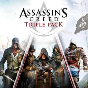 Assassin's Creed Triple Pack: Black Flag + Unity + Syndicate für Xbox One & Series XIS (Argentina Key)