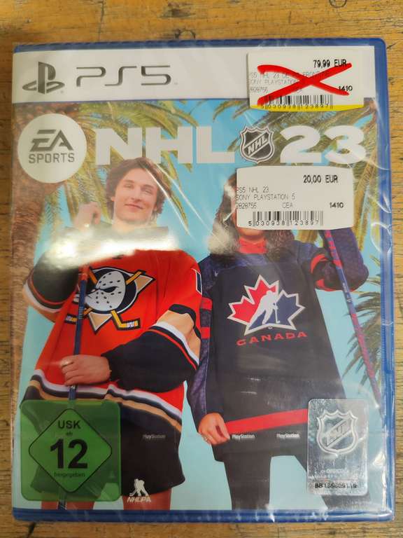NHL 23 PS5 Disk Version Lokal Media Markt Flensburg