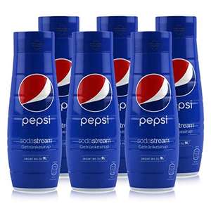SodaStream Sirup Pepsi Cola 6er Pack (6 x 440 ml) - auch Schwip Schwap