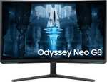 [Proshop] Samsung Odyssey Neo G8 (LS32BG850NPXEN) 32" - 4K - 240Hz - VA (Quantum Mini-LED) - HDMI 2.1 - Curved - 1 ms - Bildschirm