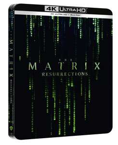 [Amazon.it] Matrix Resurrections (2021) - 4K Steelbook Bluray - deutscher Ton - IMDB 5,7
