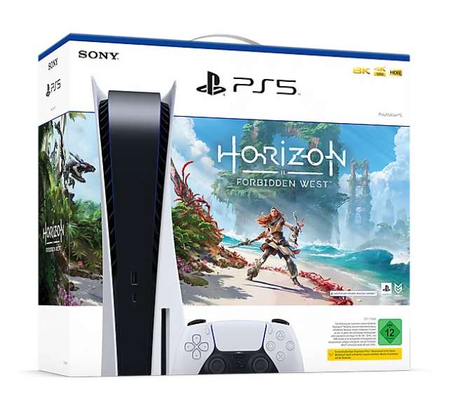 [Playstation Direct] PlayStation 5 Disc Horizon Forbidden West-Bundle (Kostenloser Versand mit PS+)