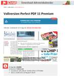 Heute im Chip Adventskalender: Vollversion: Perfect PDF 11 Premium