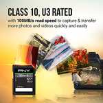 [Prime] PNY Elite-X SDXC card 256GB Class 10 UHS-I U3 100MB/s