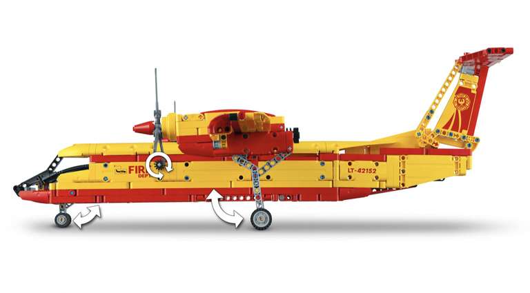 LEGO Firefighter Aircraft 42152, Löschflugzeug LEGO Technic *Lieferung Anfang Mai* -> ALLTIME Bestpreis <-