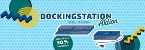 Dockingstation Aktion im AfB Shop mit diverse Modellen von Dell, HP, Lenovo & Microsoft (teils proprietär, teils USB-C)