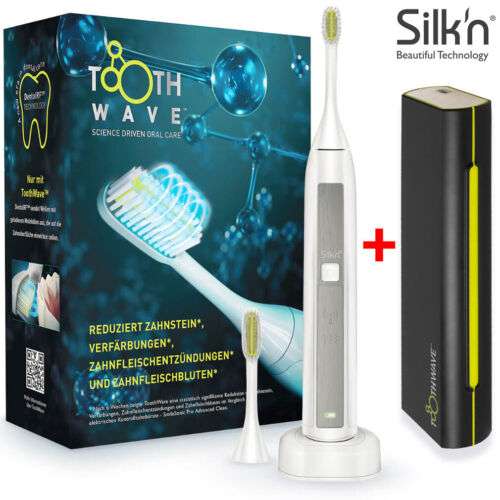 Silk'n ToothWave Elektrische Schallzahnbürste Zahnbürste Toothbrush Zahnpflege