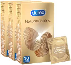 Durex Natural Feeling Kondome 60 Stück | latexfrei | 0,47€ pro Stück
