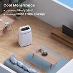 [Amazon] Comfee Mobiles Klimagerät Eco Friendly Pro, 10000 BTU 2,9kW - Raumgröße bis 98m³(36㎡) mit Abluftschlauch [Energieklasse A+]