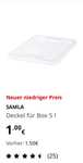 (Ikea Sammeldeal) Samla Box - Neue niedrig Preise