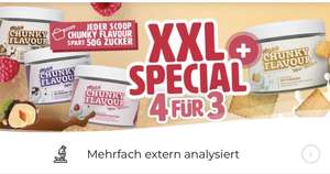 4 für 3 Chunky Flavour Aktion More Nutrition