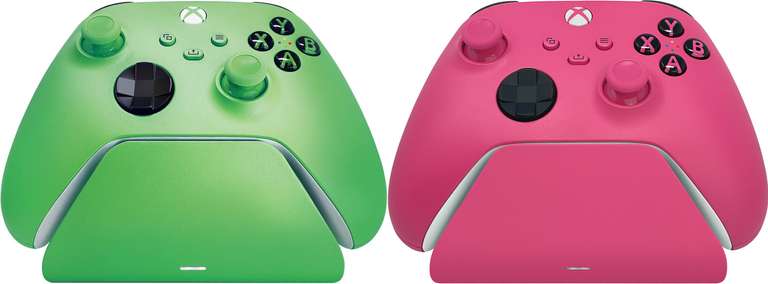 [NBB] Razer Xbox Universal-Schnellladestation in Grün oder Pink für je 22€ (Magnetkontakt-System) | Pink VSK-Frei, Grün mit 3,99€ VSK