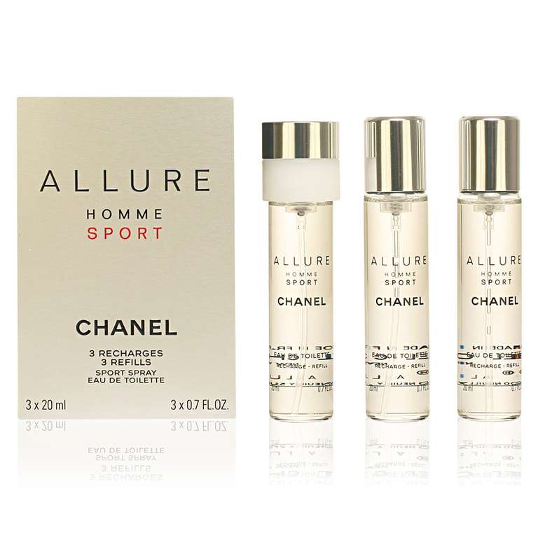(Amazon Vorbestellung) Chanel Allure Homme Sport Eau de Toilette 3 x 20ml