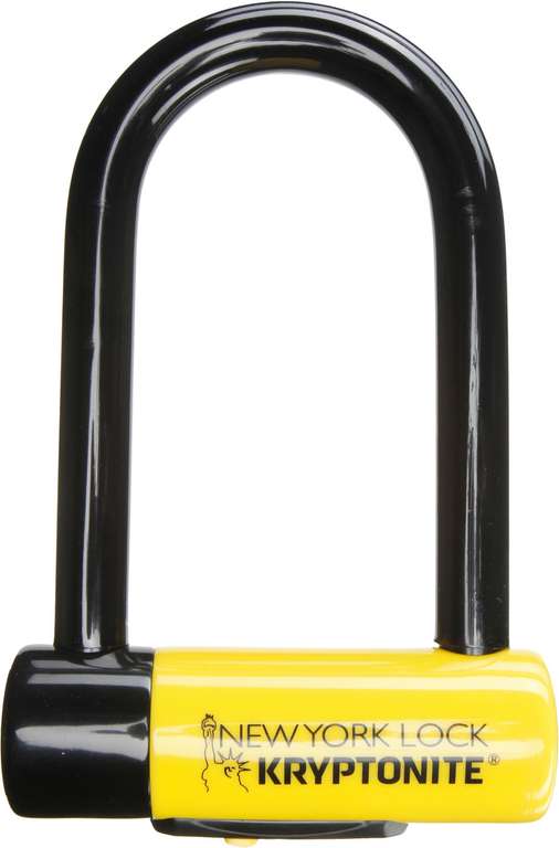 Kryptonite New York Lock STD Bügelschloss (Sicherheitslevel 9/10, ca. 2kg) oder New York Fahgettaboudit Mini Lock (Level 10/10, ca. 2kg)