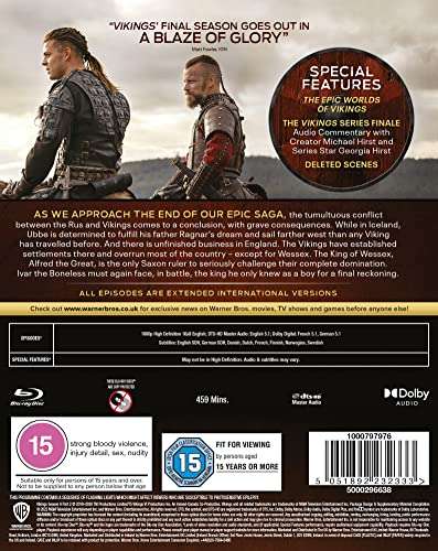 Vikings Staffel 6 Volume 2 auf Blu-ray INKL. deutschem Ton