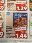 (Kaufland) Wagner Steinofenpizza/Flammkuchen für 1,19€/stk