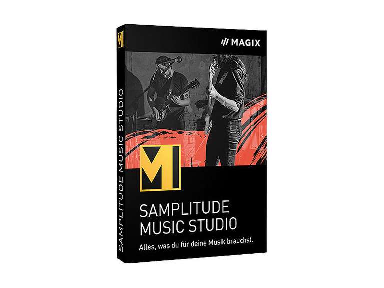 Samplitude Music Studio 2022 - in einer schönen Box mit DVD.