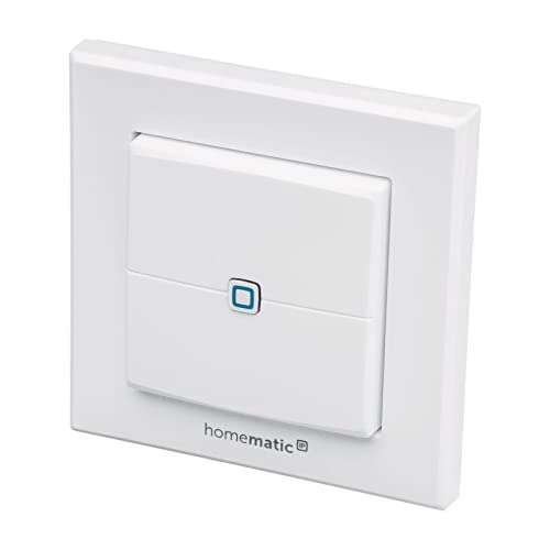 Homematic IP Smart Home Wandtaster – 2-Fach, 140665A0 [Prime]