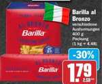 Barilla Al Bronzo versch. Sorten 400 g für 0,79 € (Angebot + Coupon) [HIT]