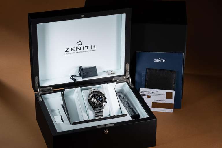 Zenith El Primero Chronomaster Automatikuhr 41mm Manufakturwerk UVP €11.800