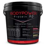 Body Power Protein 90 5kg Eimer 5K Mehrkomponenten Eiweiß 5000g (Schoko)
