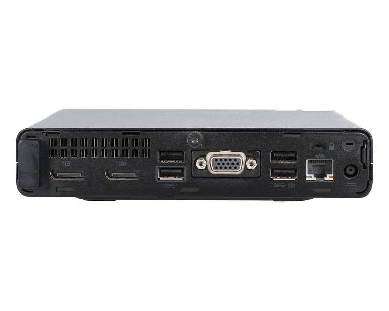 HP EliteDesk 800 G4 Mini PC – Intel i5-8500T 6 Cores 8GB RAM 240GB SSD 2x m.2 Slot USB-C 3.2 2x DP – Office-PC o. Proxmox-Server refurbished