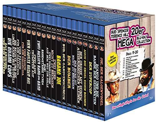 [Amazon] Bud Spencer & Terence Hill - 20er Mega Blu-ray Collection (20 Discs)