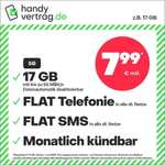 sim.de / handyvertrag.de | 17 GB 5G LTE +Allnet+SMS-Flat+VoLTE&WLAN Call für 7,99€/ mtl kündbar/ 6,50€ AG | 10GB 6,99€| 5GB 4,99€| 7GB 5,99€