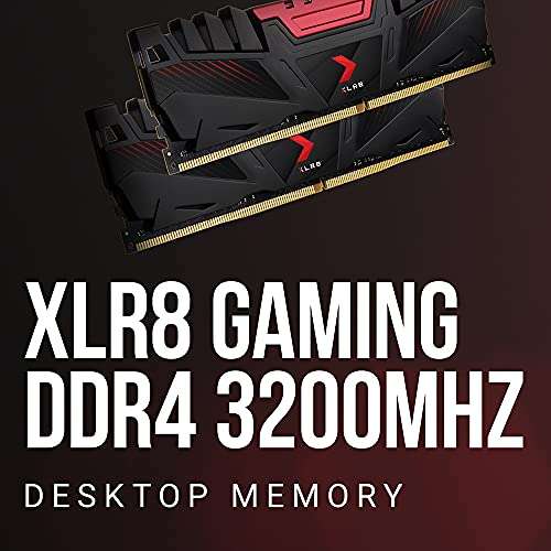 PNY XLR8 32GB (2 x 16GB) DDR4 3200MHz, Desktop Memory DIMM für 70,20€