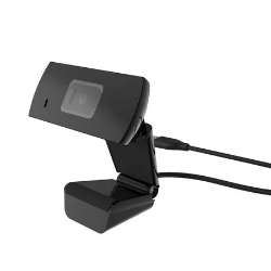 [Expert] XLayer 218162 schwarz Webcam (USB, Full-HD 1080P, mit Mikrofon, kompatibel mit Windows und macOS)