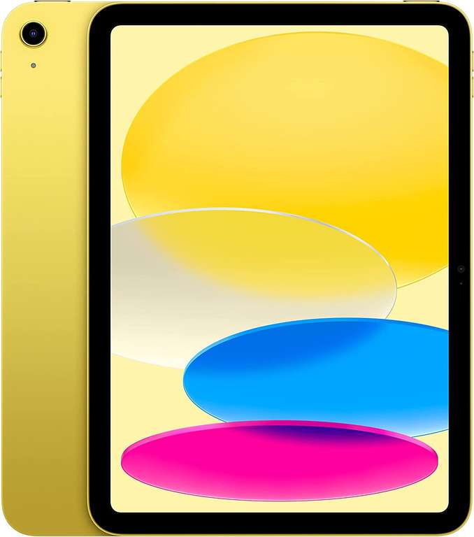 2022 Apple 10,9" iPad 10. Generation - 64 GB - Wi-Fi Gelb, Blau, Silber und Pink