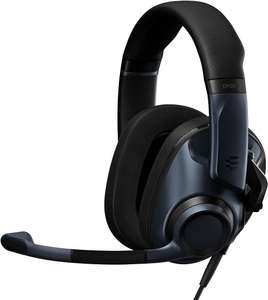 EPOS H6Pro Gaming Kopfhörer mit kabel (Schwarz) - Gaming Headset mit Geschlossene Akustik