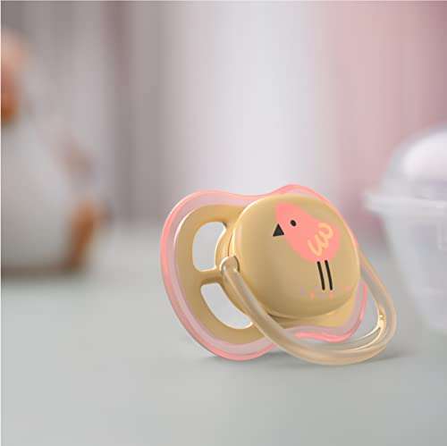Philips Avent Ultra Air Schnuller, 4er-Pack – BPA-freier Schnuller für Babys von 0 bis 6 Monaten (Prime)