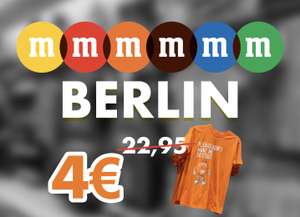 [M&Ms World Berlin] T-Shirts für 4€ statt 22,95€ (ALLE FARBEN!)