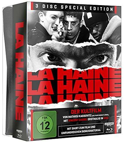 "Bis hier her liefs noch ganz gut..." [ Amazon ] La Haine - Hass | Special Edition, 4K-UHD + 2 Blu-rays + T-Shirt