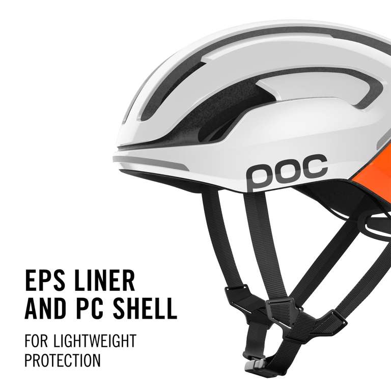 POC Omne Air MIPS Gravel-Fahrradhelm zum Bestpreis - Größe M - Fluorescent Orange AVIP