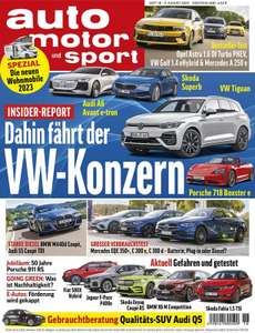 6 Ausgaben Auto Motor Sport testen, mit 10€ Amazon/TankBON und 1250 bzw. 1700 WEB.de/GMX WEB.Cent Gutschrift