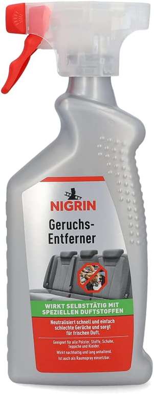Nigrin RepairTec Silikonentferner 500ml entfernt Wachse und Fette 7€ / NIGRIN 74603 Geruchs-Entferner, 500ml 7,99€ (Prime/ATU ebay)