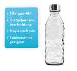 2x SodaBär Glasflasche 0,75l für Wassersprudler (SodaStream*, Aarke*, uvm.)