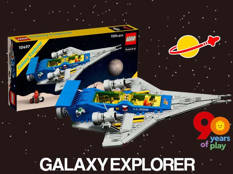 LEGO Icons Galaxy Explorer (10497) - lokal noch verfügbar