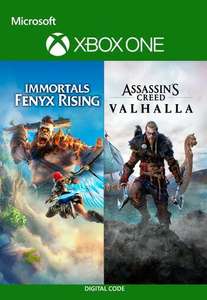 Assassin’s Creed Valhalla + Immortals Fenyx Rising Bundle XBOX LIVE Key ARGENTINA VPN