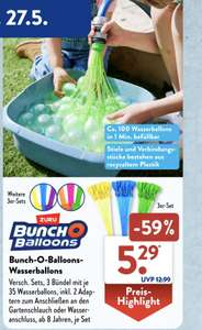 Bunch o Balloons / Lokal Aldi Süd