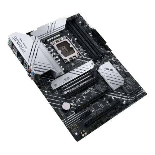 ASUS Prime Z690-P D4 Mainboard Sockel Intel LGA 1700 (Intel Z690, ATX, PCIe 5.0, 3x M.2, DDR4, Thunderbolt 4, Aura Sync, 2,5Gb Ethernet)