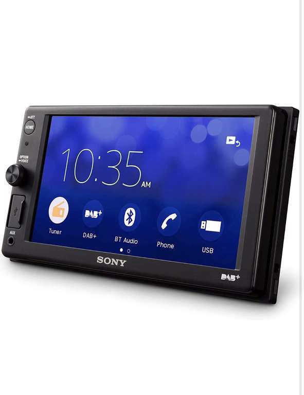 Sony XAV-AX1005Kit DAB+ Touchscreen 6,2 Zoll, mit Bluetooth und Apple CarPlay