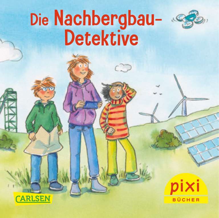 gratis Pixi Buch- Die Nachbergbau-Detektive (Lokal Ruhrgebiet / Bochum)